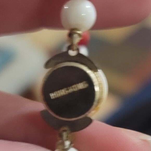 Vintage Red White and Blue Necklace Patriotic 1950s - Picture 5 of 7